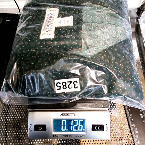 VTG Victoria’s Secret Country Green Floral Nightgown Sleep Shirt Dress L 3285 - Picture 9 of 9